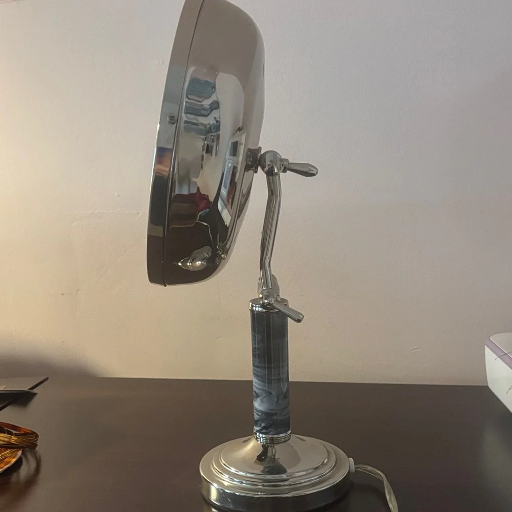Silver Vanity Mirror